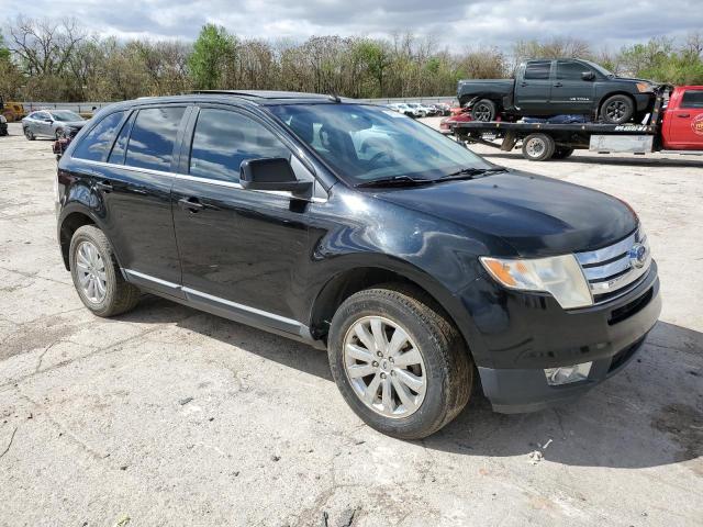 2FMDK39C08BB11311 - 2008 FORD EDGE LIMITED BLACK photo 4