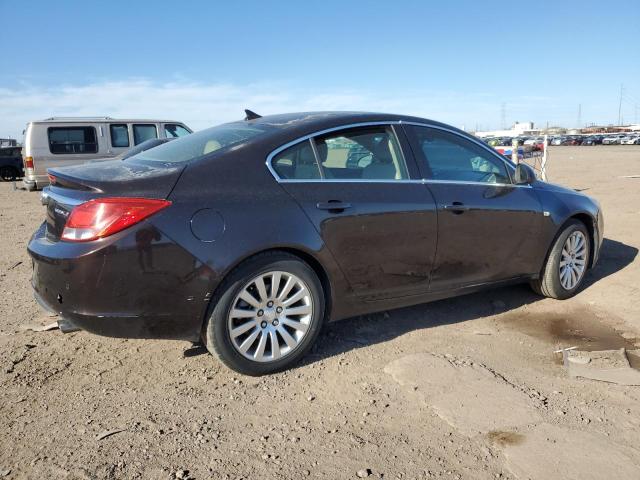 W04GW5EV0B1136490 - 2011 BUICK REGAL CXL BROWN photo 3