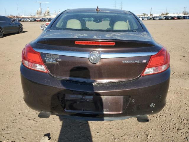 W04GW5EV0B1136490 - 2011 BUICK REGAL CXL BROWN photo 6