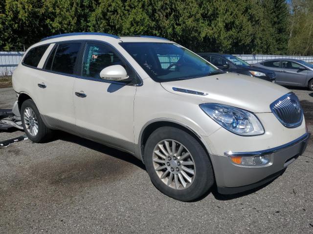 5GAKVBED9BJ217529 - 2011 BUICK ENCLAVE CXL WHITE photo 4