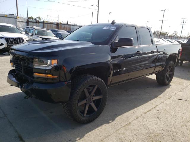 1GCRCPEC7JZ223949 - 2018 CHEVROLET SILVERADO C1500 CUSTOM BLACK photo 1