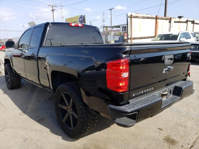 1GCRCPEC7JZ223949 - 2018 CHEVROLET SILVERADO C1500 CUSTOM BLACK photo 2