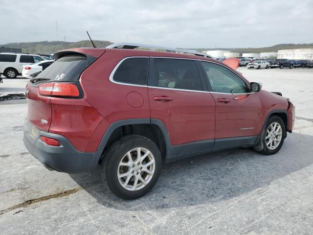 1C4PJLCS1EW106326 - 2014 JEEP CHEROKEE LATITUDE MAROON photo 3