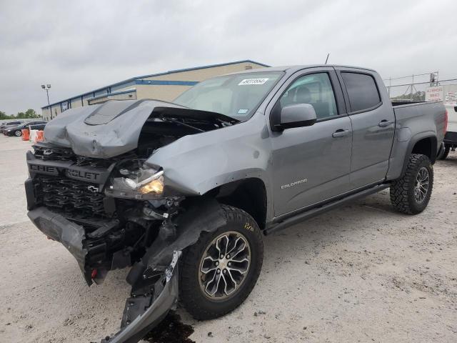 1GCGTEENXN1287145 - 2022 CHEVROLET COLORADO ZR2 GRAY photo 1