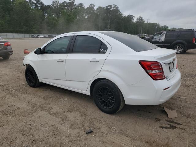 1G1JB5SH5J4137095 - 2018 CHEVROLET SONIC LS WHITE photo 2
