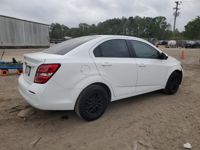 1G1JB5SH5J4137095 - 2018 CHEVROLET SONIC LS WHITE photo 3
