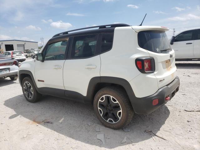 ZACCJBCT8FPC16905 - 2015 JEEP RENEGADE TRAILHAWK WHITE photo 2