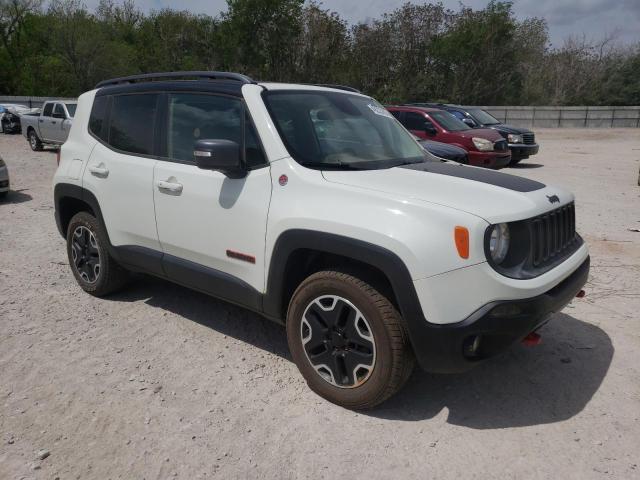 ZACCJBCT8FPC16905 - 2015 JEEP RENEGADE TRAILHAWK WHITE photo 4