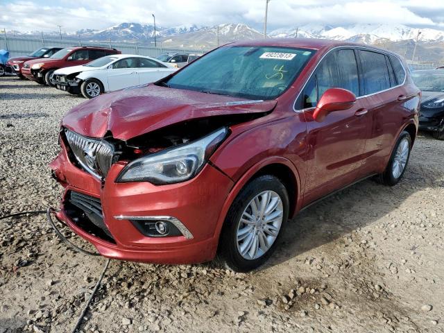 LRBFXASA9HD074263 - 2017 BUICK ENVISION PREFERRED BURGUNDY photo 1
