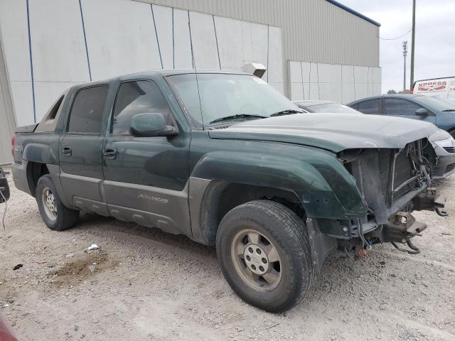 3GNEC13T13G177737 - 2003 CHEVROLET AVALANCHE C1500 GREEN photo 4