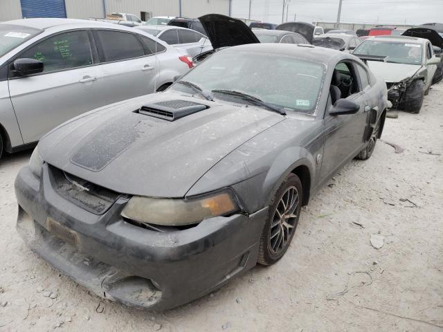 1FAFP42R44F231128 - 2004 FORD MUSTANG MACH I GRAY photo 1