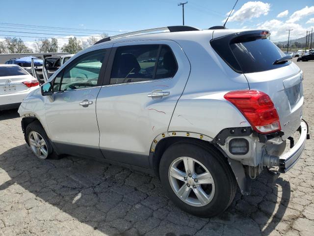 KL7CJLSB4KB784956 - 2019 CHEVROLET TRAX 1LT SILVER photo 2