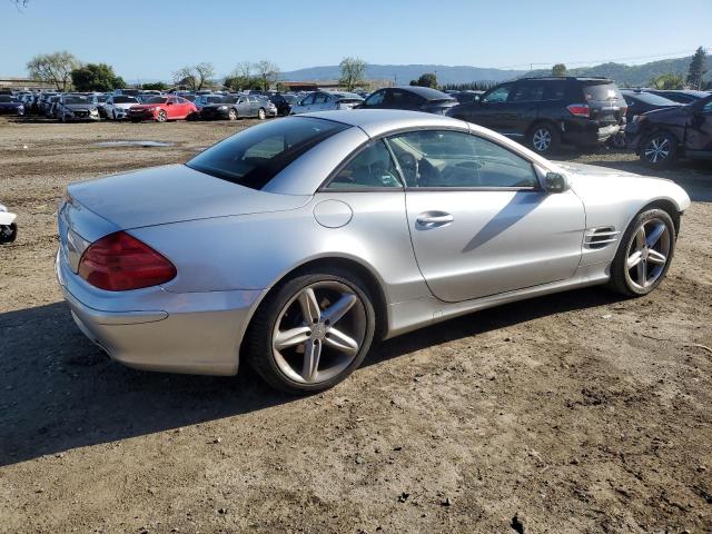 WDBSK75F54F070880 - 2004 MERCEDES-BENZ SL 500 SILVER photo 3