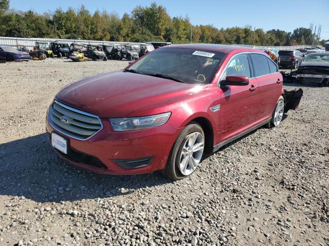 1FAHP2E80DG163789 - 2013 FORD TAURUS SEL RED photo 2