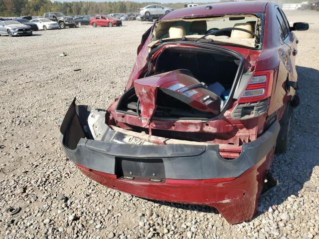 1FAHP2E80DG163789 - 2013 FORD TAURUS SEL RED photo 9