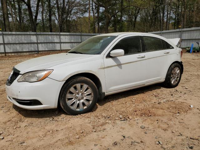 1C3CCBAG1DN743081 - 2013 CHRYSLER 200 LX WHITE photo 1