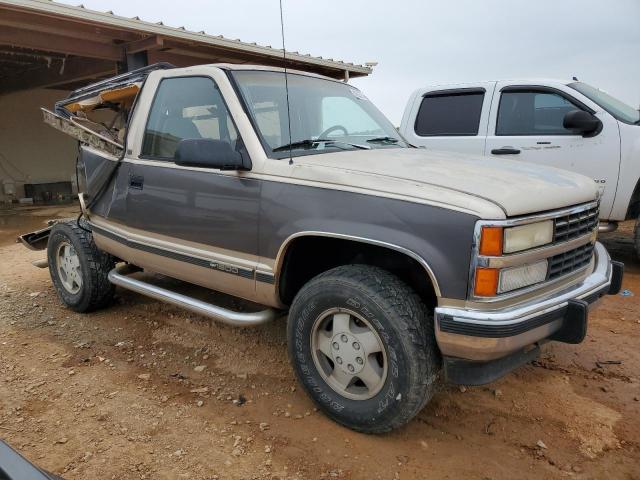 1GNEK18K2NJ350489 - 1992 CHEVROLET BLAZER K1500 GRAY photo 4