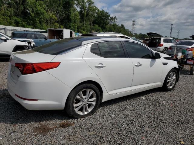 5XXGN4A75DG205031 - 2013 KIA OPTIMA EX WHITE photo 3