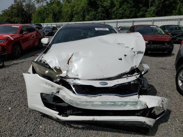 5XXGN4A75DG205031 - 2013 KIA OPTIMA EX WHITE photo 5