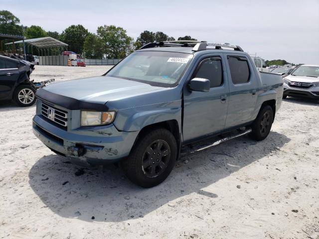 2HJYK16516H527468 - 2006 HONDA RIDGELINE RTL BLUE photo 1