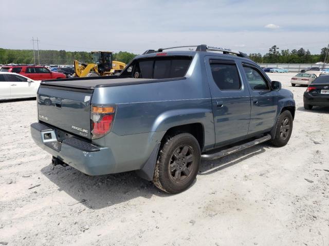 2HJYK16516H527468 - 2006 HONDA RIDGELINE RTL BLUE photo 3