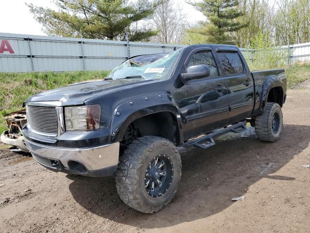 3GTEK13J08G233409 - 2008 GMC SIERRA K1500 BLACK photo 1