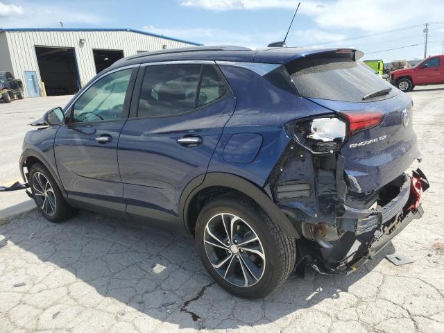 KL4MMDSLXNB024705 - 2022 BUICK ENCORE GX SELECT BLUE photo 2