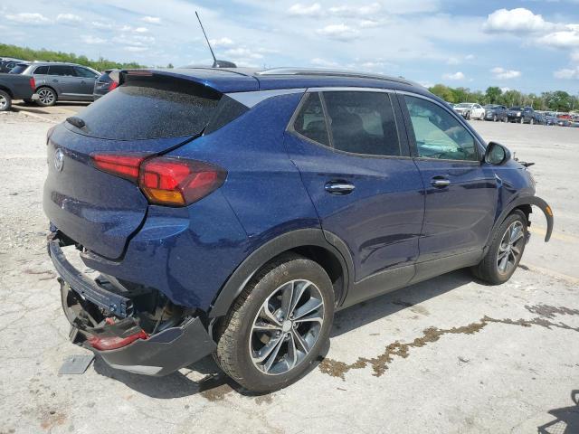 KL4MMDSLXNB024705 - 2022 BUICK ENCORE GX SELECT BLUE photo 3