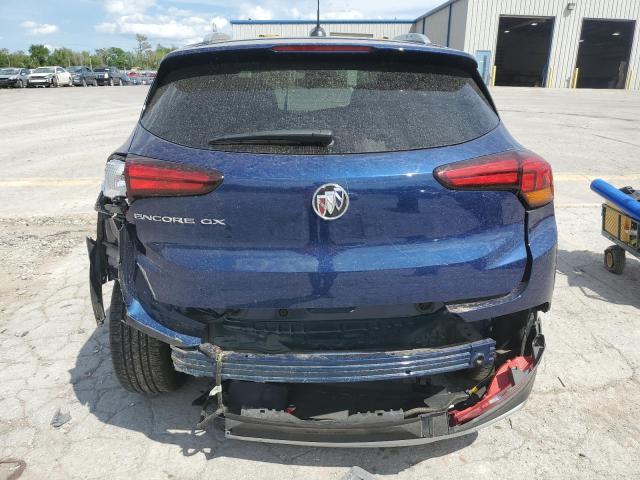 KL4MMDSLXNB024705 - 2022 BUICK ENCORE GX SELECT BLUE photo 6