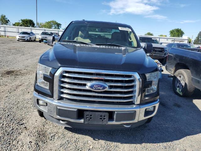 1FTEX1EPXFFC30616 - 2015 FORD F150 SUPER CAB BLACK photo 5