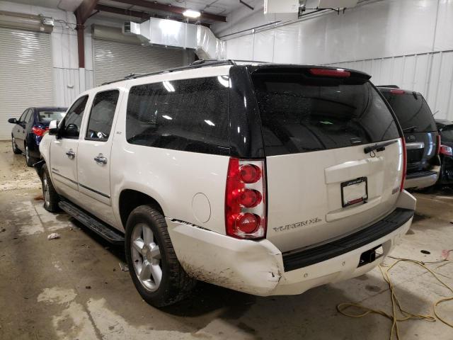 1GKS1KE06DR356128 - 2013 GMC YUKON XL C1500 SLT WHITE photo 2