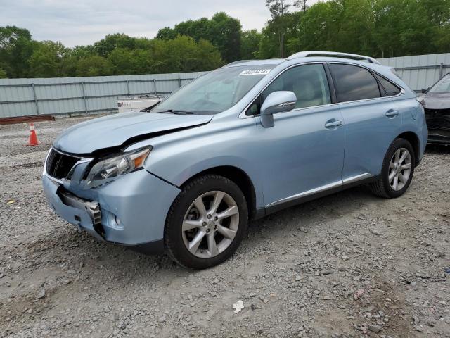 2T2ZK1BA3AC032828 - 2010 LEXUS RX 350 BLUE photo 1