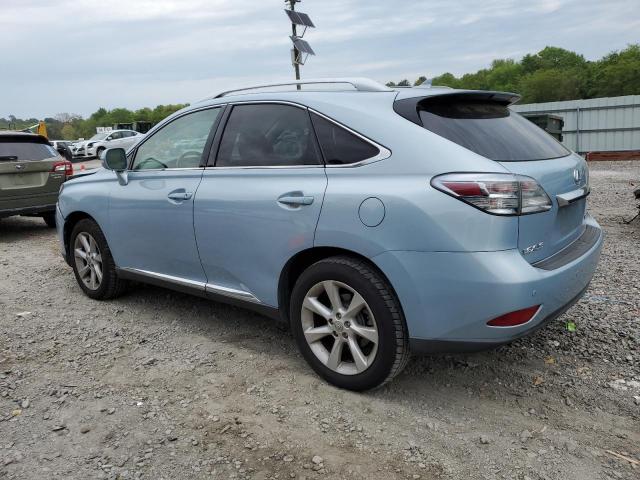 2T2ZK1BA3AC032828 - 2010 LEXUS RX 350 BLUE photo 2