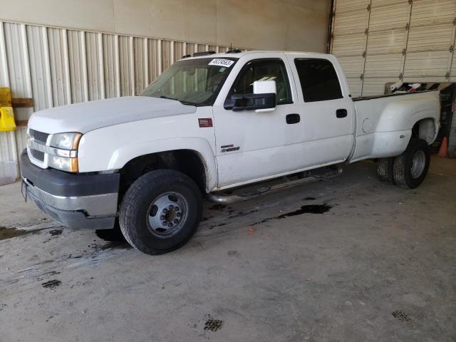 1GCJK33154F144666 - 2004 CHEVROLET SILVERADO K3500 WHITE photo 1