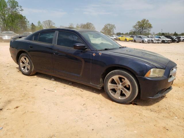 2B3CL3CG8BH516685 - 2011 DODGE CHARGER BLUE photo 4