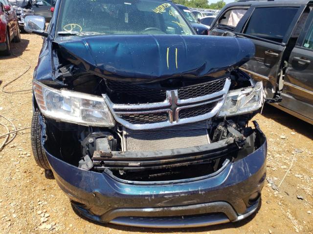 3C4PDDBG4DT548015 - 2013 DODGE JOURNEY SX BLUE photo 9