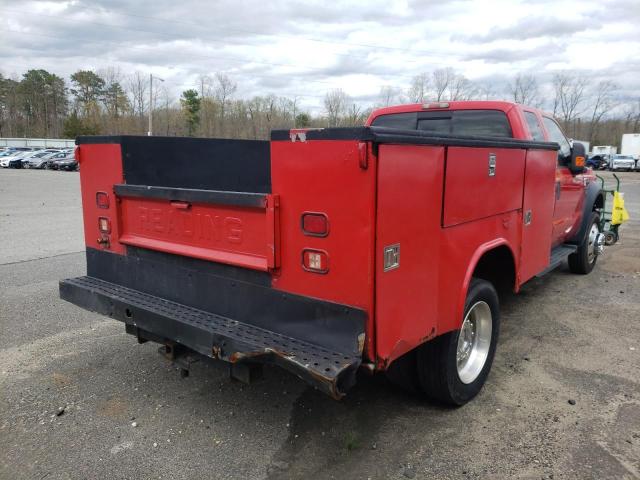 1FDAX47R09EA86238 - 2009 FORD F450 SUPER DUTY RED photo 3