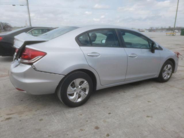 2HGFB2F59DH581293 - 2013 HONDA CIVIC LX SILVER photo 3