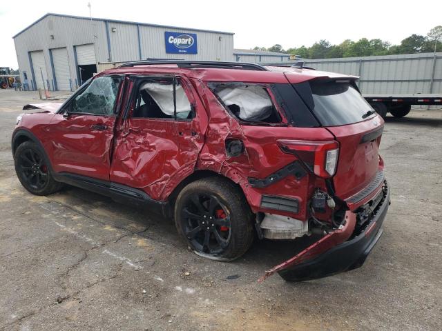 1FM5K8GC9PGA40475 - 2023 FORD EXPLORER ST RED photo 2