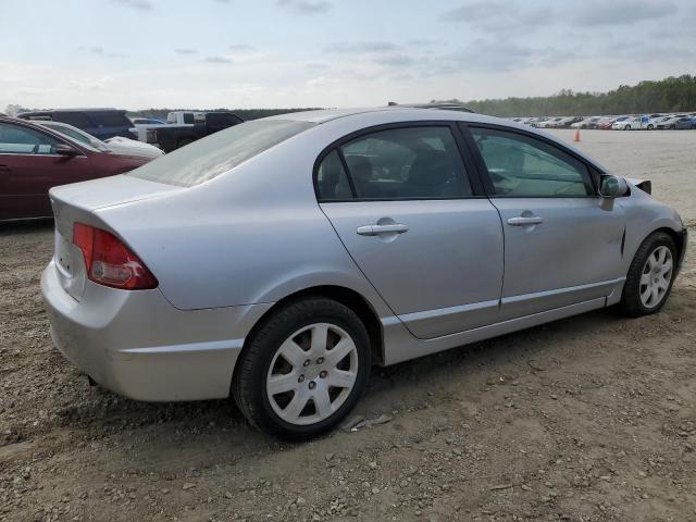 2HGFA15538H354928 - 2008 HONDA CIVIC LX SILVER photo 3