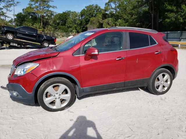 KL4CJCSB1GB740269 - 2016 BUICK ENCORE RED photo 1