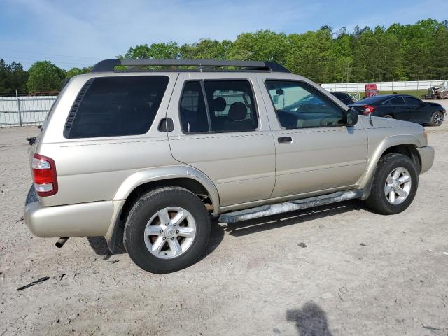 JN8DR09Y83W830764 - 2003 NISSAN PATHFINDER LE 金色 照片 3