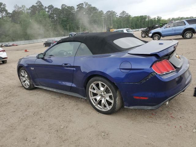 1FATP8FFXF5361224 - 2015 FORD MUSTANG GT BLUE photo 2