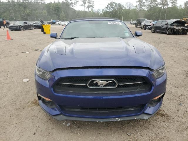 1FATP8FFXF5361224 - 2015 FORD MUSTANG GT BLUE photo 5