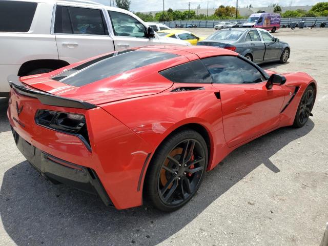 1G1YD2D75E5135147 - 2014 CHEVROLET CORVETTE STINGRAY 2LT RED photo 3