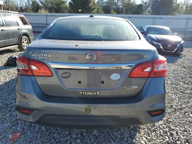 3N1AB7AP2KY408935 - 2019 NISSAN SENTRA S Сұр фото 6