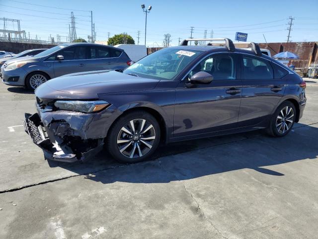 19XFL1H78RE009977 - 2024 HONDA CIVIC EXL ნაცრისფერი ფოტო 1