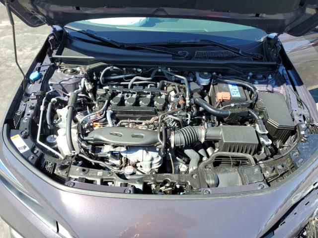 19XFL1H78RE009977 - 2024 HONDA CIVIC EXL ნაცრისფერი ფოტო 11