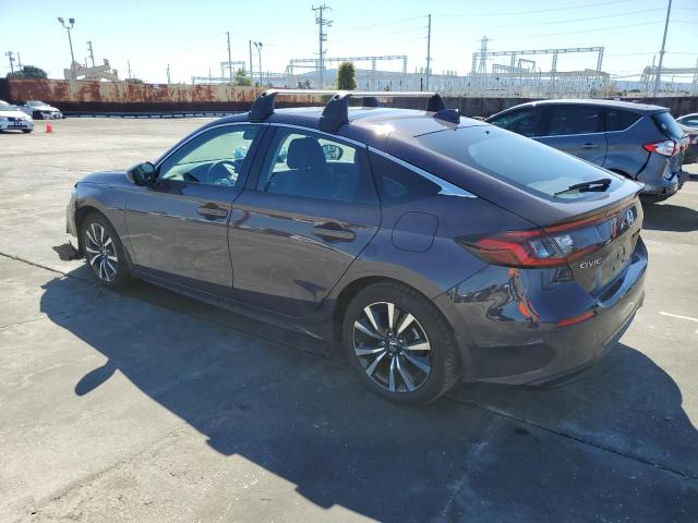 19XFL1H78RE009977 - 2024 HONDA CIVIC EXL ნაცრისფერი ფოტო 2