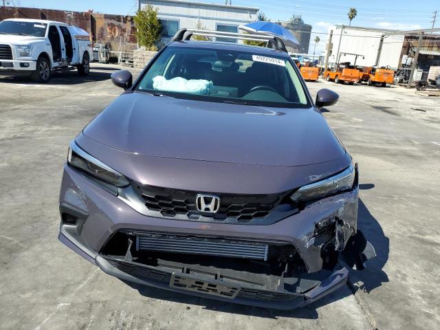 19XFL1H78RE009977 - 2024 HONDA CIVIC EXL ნაცრისფერი ფოტო 5